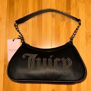 Juicy Couture black obsession shoulder bag